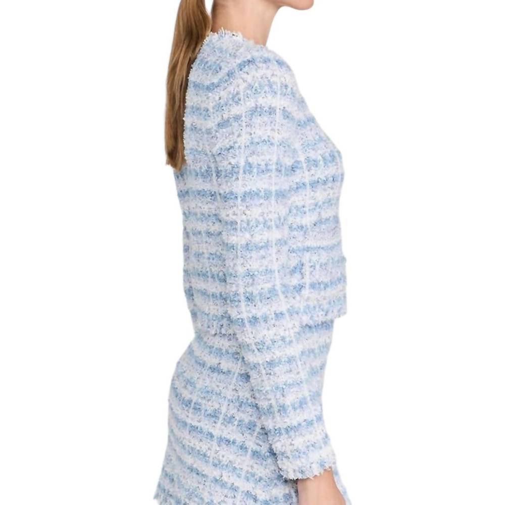NEW LOVESHACKFANCY spindle cardigan in glacier sky - Picture 2 of 4